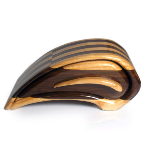 Comet Oak & Brazilian Teak Jewelry Box