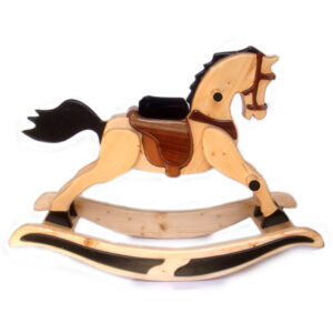 Classic Wooden Rocking Horse