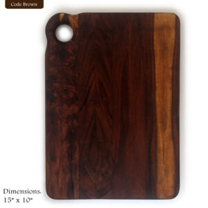 Rosewood Palette Edge Grain Cutting Board - 15" x 10"
