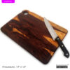 Rosewood Palette Edge Grain Cutting Board - 15" x 10"