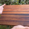 Graduating Mango & Beechwood Edge Grain Cutting Board - 12" x 9"