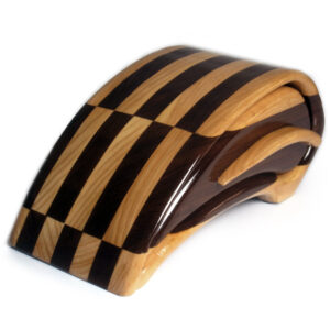 Comet Oak & Brazilian Teak Jewelry Box