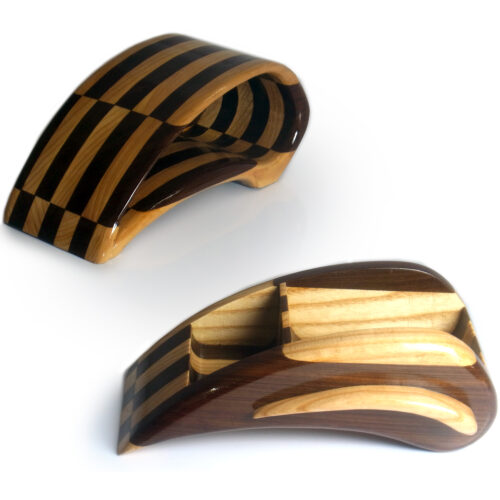Comet Oak & Brazilian Teak Jewelry Box