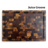 Rosewood End Grain Cutting Board - 13" x 9.5" x 1.4"