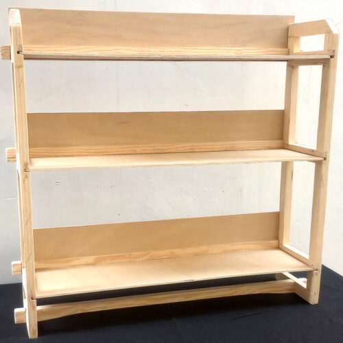 3-Tier Knock-Down Display Stand