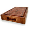 Acacia Butcher Block End Grain Cutting Board - 17" x 11" x 2.5"