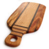 Kettlebell Edge Grain Cutting Board - 20" x 9" Neem, Walnut & Oak