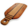 Kettlebell Edge Grain Cutting Board - 20" x 9" Neem, Walnut & Oak