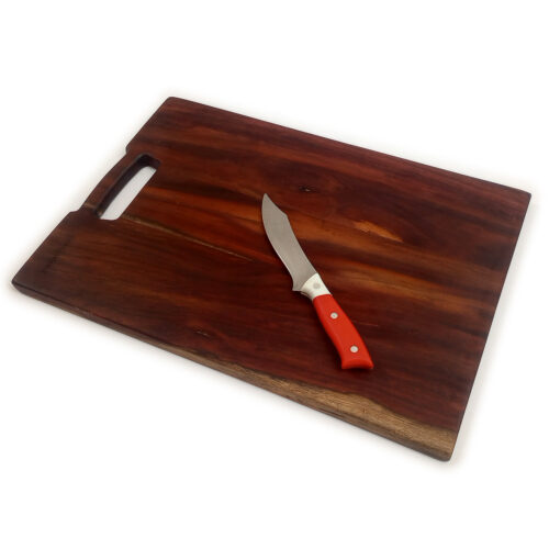 B63 (2) Rosewood Elegance Face Grain Cutting Board - 17" x 11"