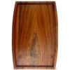 Acacia Parabola Face Grain Cutting Board - 17" x 11"
