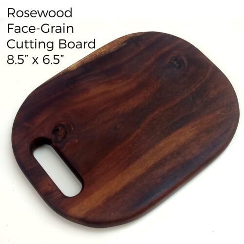 B81 Rosewood Face Grain Mini Cutting Board - 8.5" x 6.5"