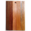 Ombre Edge Grain Cutting Board - 16" x 10" Walnut, Mahogany, Red Meranti, Beech and Oak
