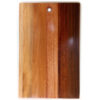 Ombre Edge Grain Cutting Board - 16" x 10" Walnut, Mahogany, Red Meranti, Beech and Oak
