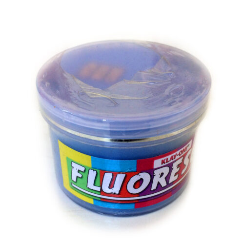 Blue_1 Blue Fluorescent Pigment Powder for Resin, Clay and other Art & Craft