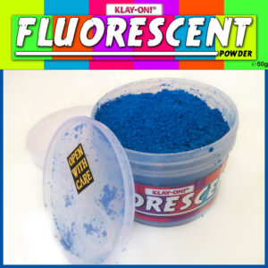 Blue Fluorescent Pigment Powder for Resin, Clay and other Art & Craft
