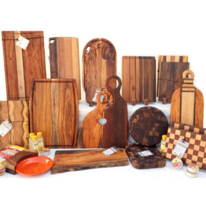Rosewood Paddle Face-Grain Cutting Board - 19” x 7.5”