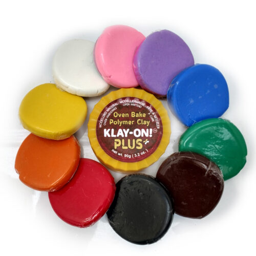 Klay On Plus Polymer Clay Oven Bake 10 Colors - 150g