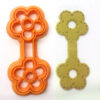 Faux Leather Keychain Clay Cutters – With Stitch Marks – Polymer Clay Cutter