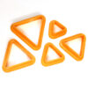 Graduated Triangle Clay Cutters - 5 Pieces Set Polymer Clay Cutter