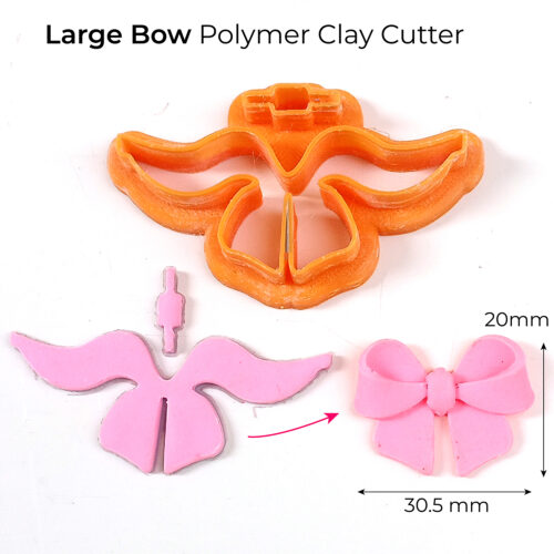 Bow Clay Cutter - Polymer Clay Cutter
