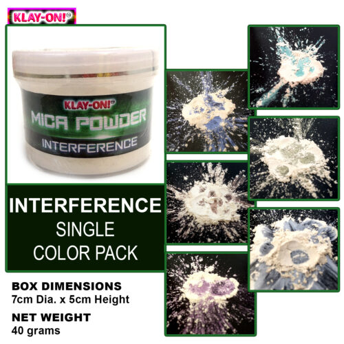 Main_Inter Mica Powder Interference Single Color - 40g / 250g