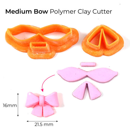 Bow Clay Cutter - Polymer Clay Cutter