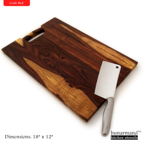 Rosewood R1 Rosewood Elegance Face Grain Cutting Board - 17" x 11"