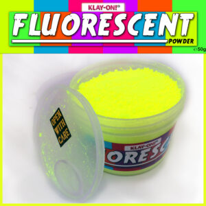 Lime Yellow Fluorescent Pigment Powder for Resin, Clay and other Art & Craft