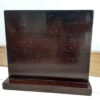 Magnetic Wooden Knife Block Double Sided 12" x 12" - Wenge