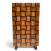 Oak & Walnut Basket Weave End-Grain Cutting Board – 15.5" x 9.5" x 1.5"