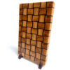 Oak & Walnut Basket Weave End-Grain Cutting Board – 15.5" x 9.5" x 1.5"