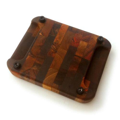 Acacia Mini End Grain Cutting Board – 7.5" x 6" x 1.25"