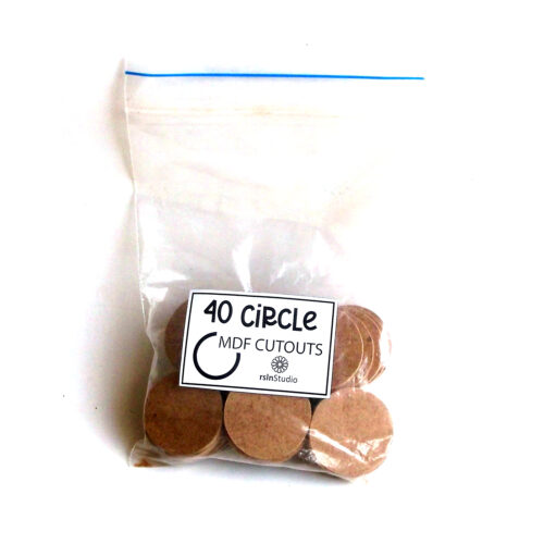 circle1 Circle MDF Cutouts - Pack of 40
