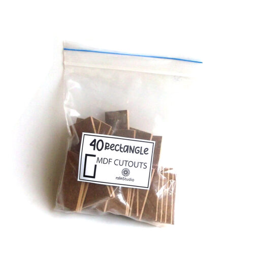 rectangle1 Rectangle MDF Cutouts - Pack of 40