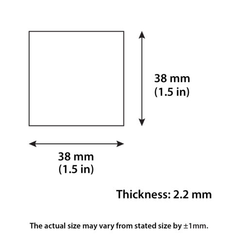 square3 Square MDF Cutouts - Pack of 40