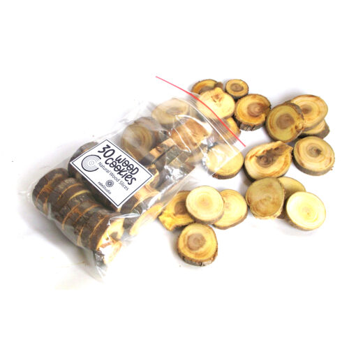 woodcookies_2 Wood Cookies - Branch Slices -Pack of 30