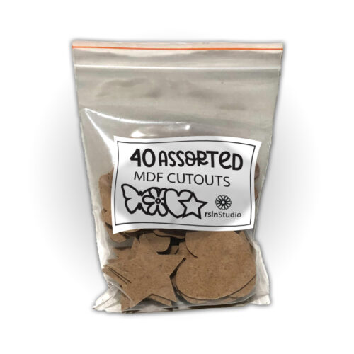assorteds1 Assorted Special Shapes MDF Cutouts - Pack of 40